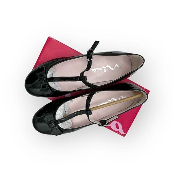 NWT Nina Toddler Girls Merrilyn T Strap Ballet Flats Black Size 3M - Picture 4 of 11